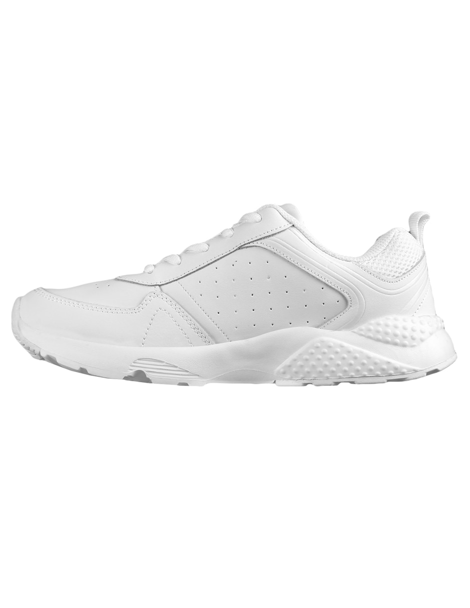 TENIS NIÑA LISO CON VELCRO 5F14 4
