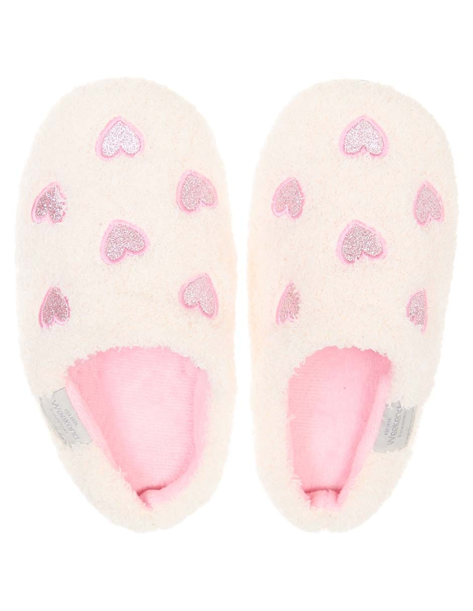 Pantufla Weekend para niña