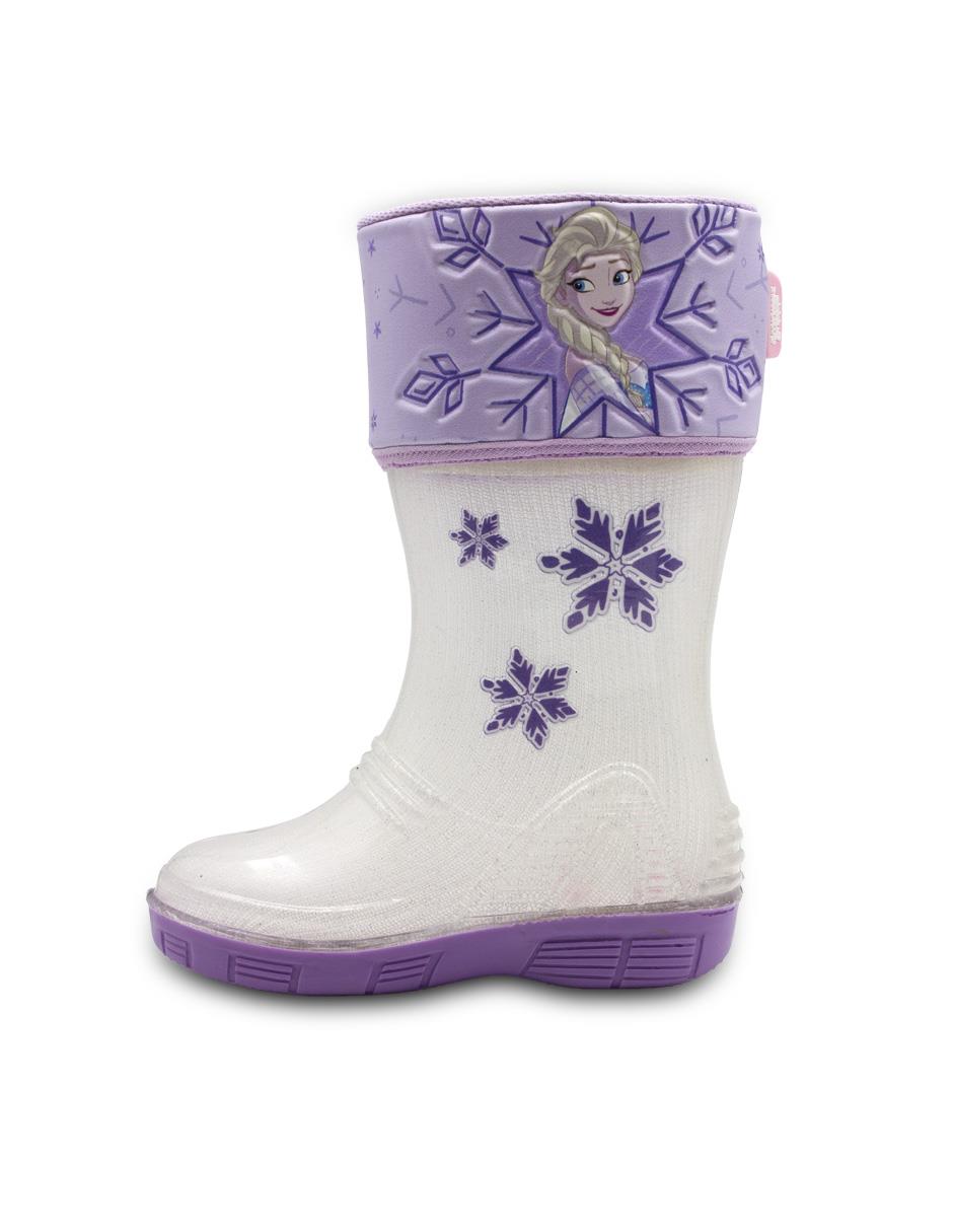 Bota de lluvia frozen elsa para niña Bota de lluvia frozen elsa para niña