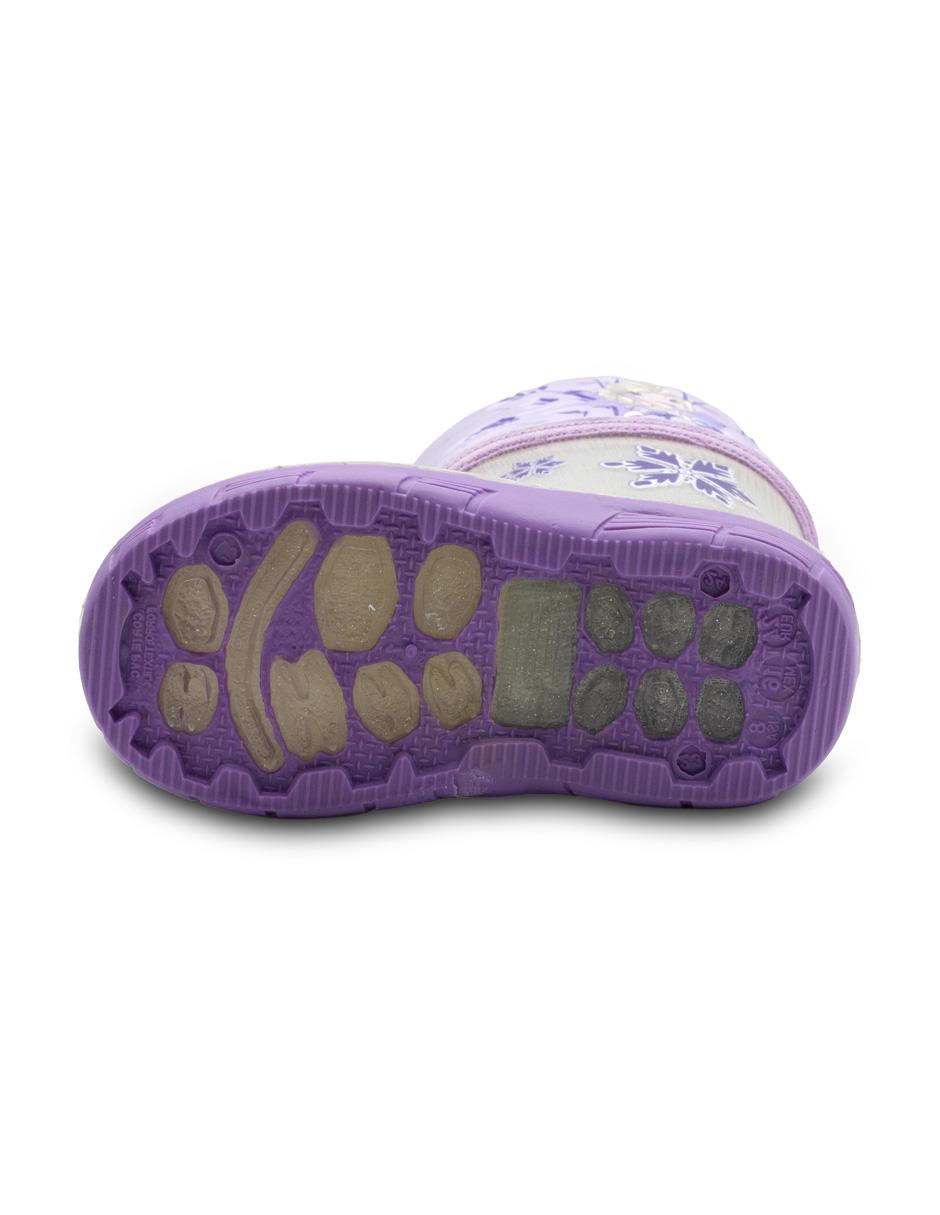 Bota de lluvia bubble gummers frozen elsa para niña