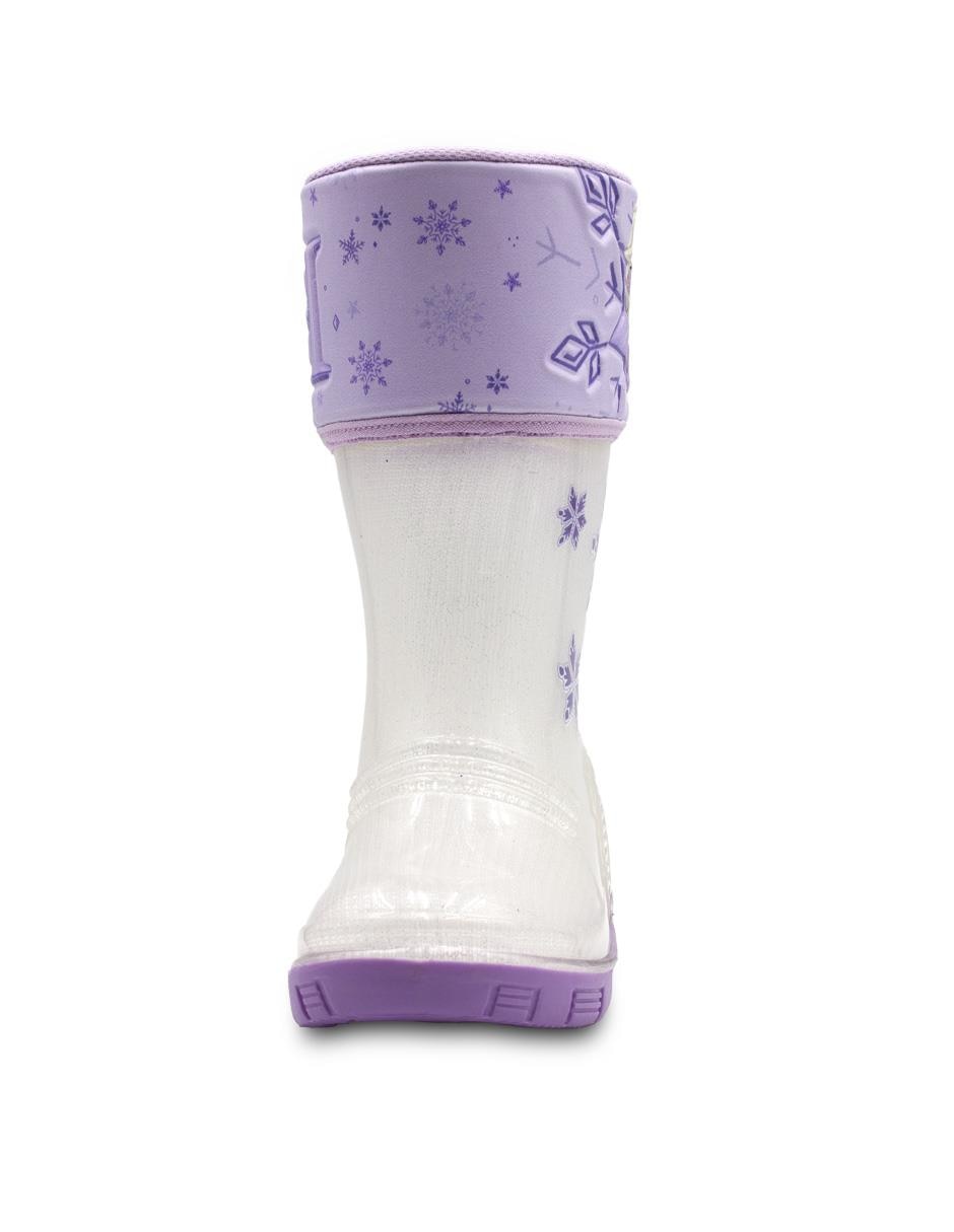 Bota de lluvia bubble gummers frozen elsa para niña