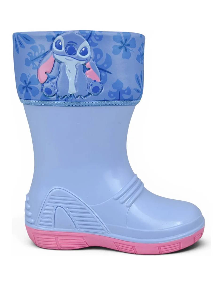 Bota de lluvia Bubble Gummers Stitch para niña