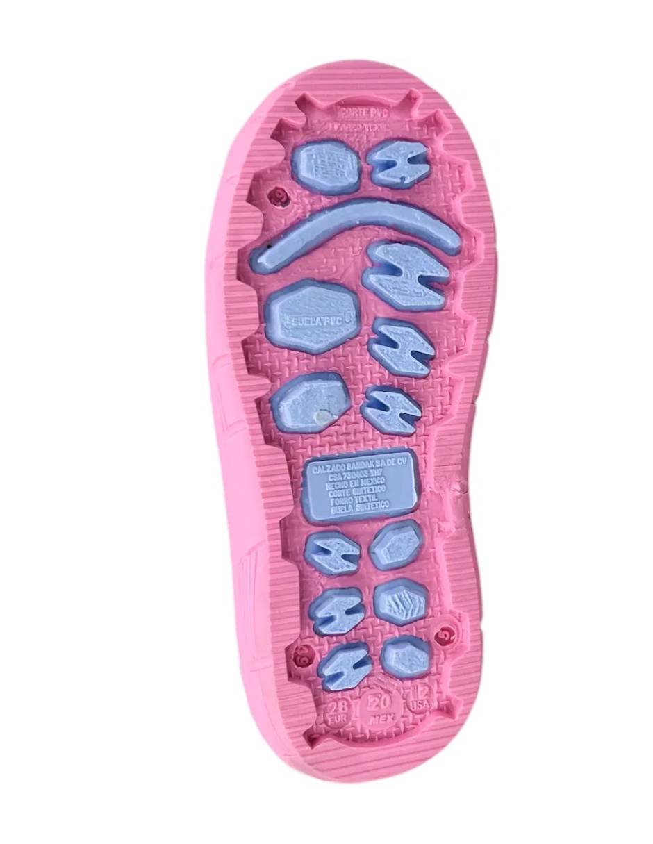 Bota de lluvia Bubble Gummers Stitch para niña