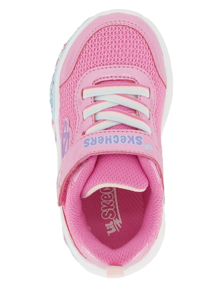 Tenis Skechers para bebé niña Play Scene