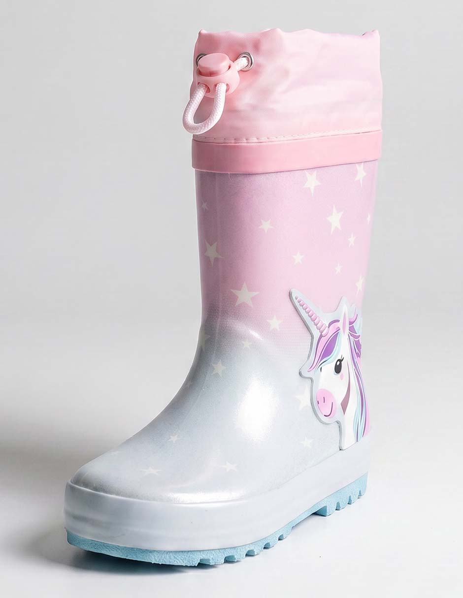 Bota de lluvia para niña Bota de lluvia para niña