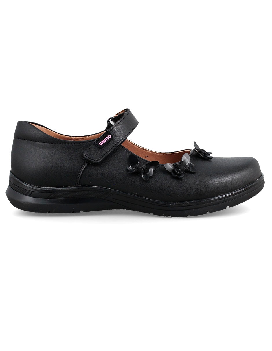 Zapato escolar de piel para niña