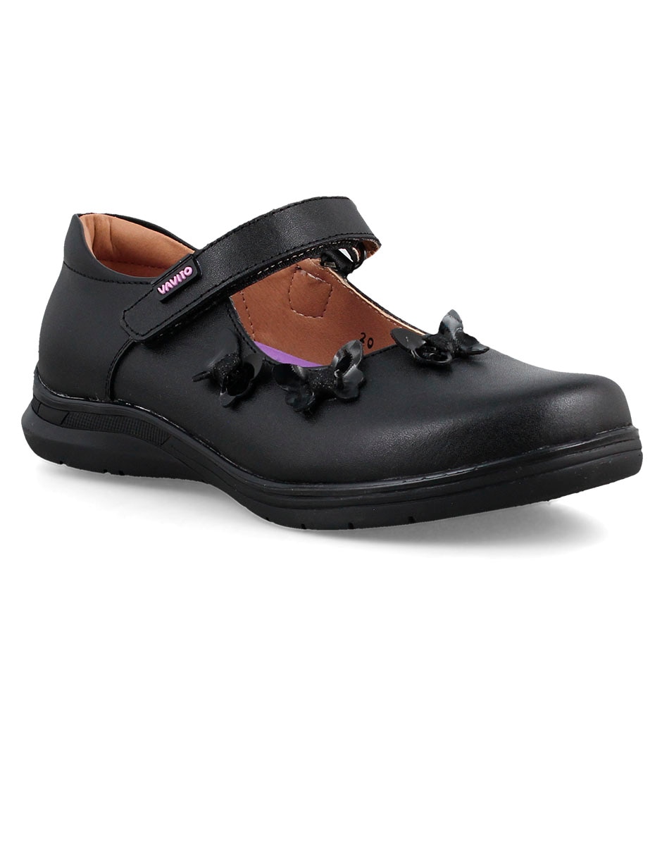 Zapato escolar de piel para niña 3