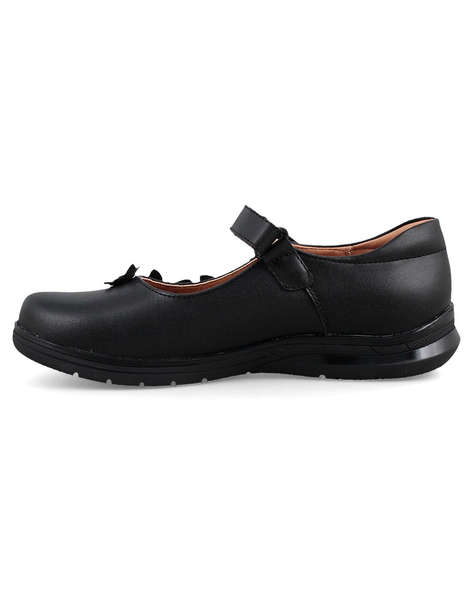 Zapato escolar de piel para niña 4