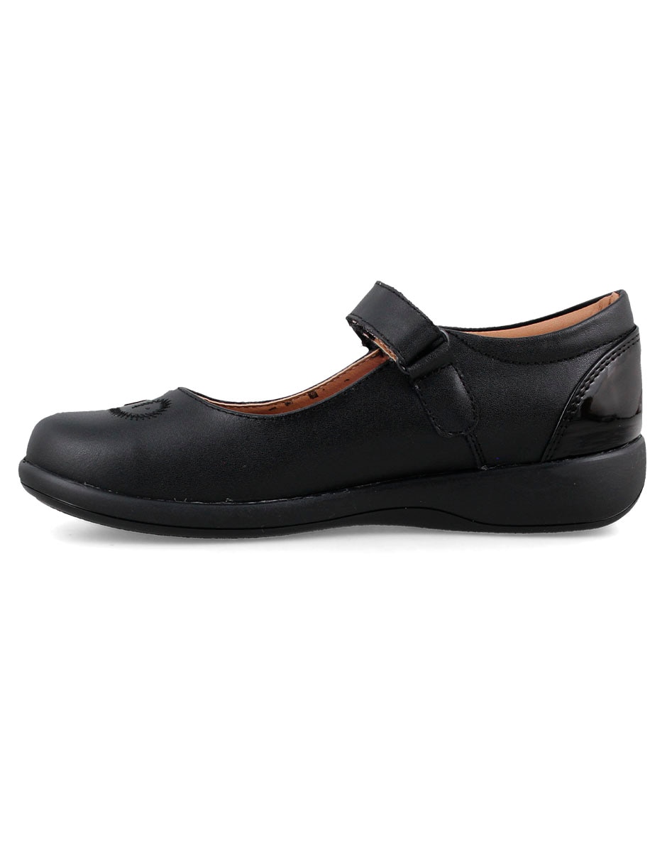 Zapato escolar de piel para niña 5
