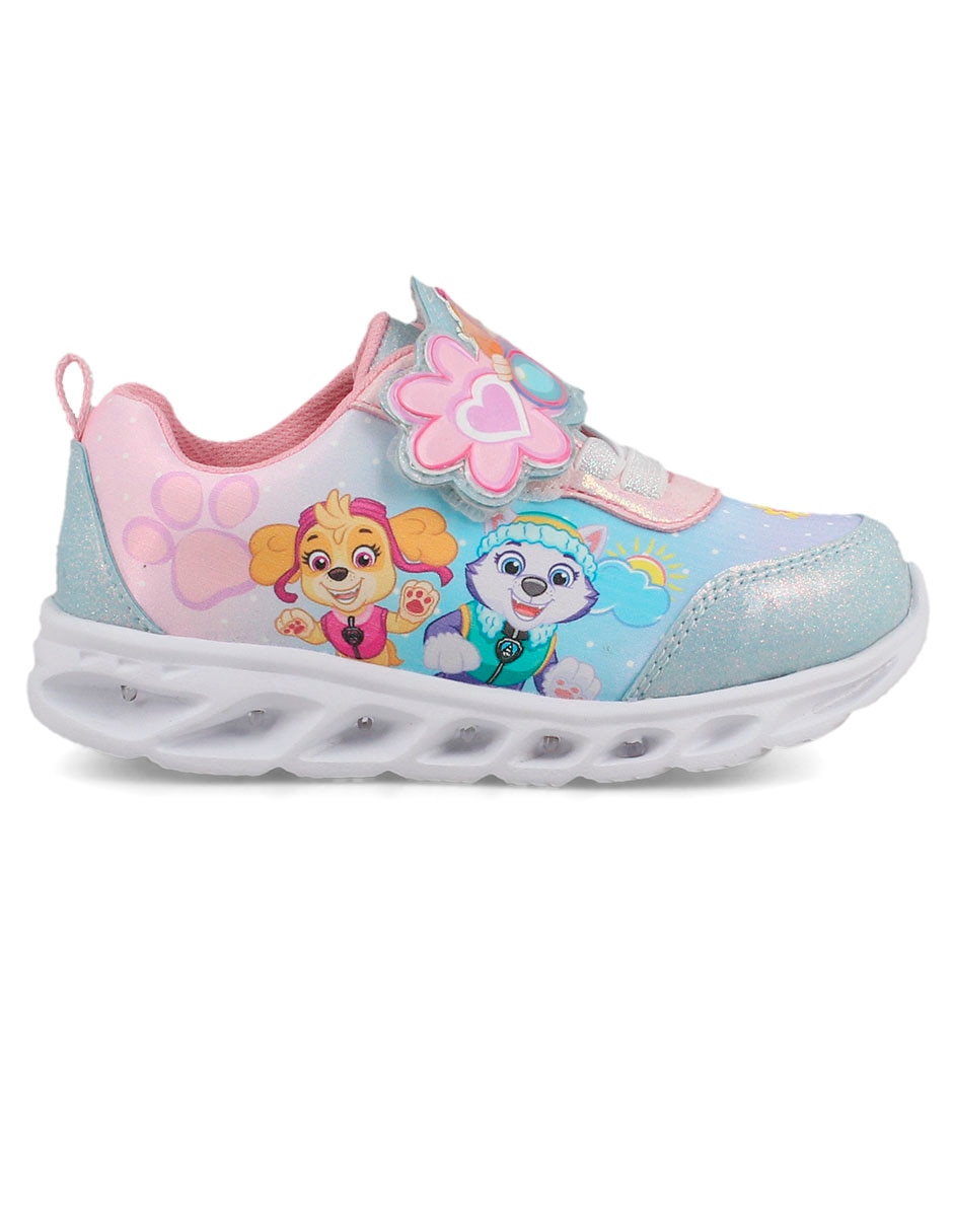 Tenis para niña otoño invierno paw patrol