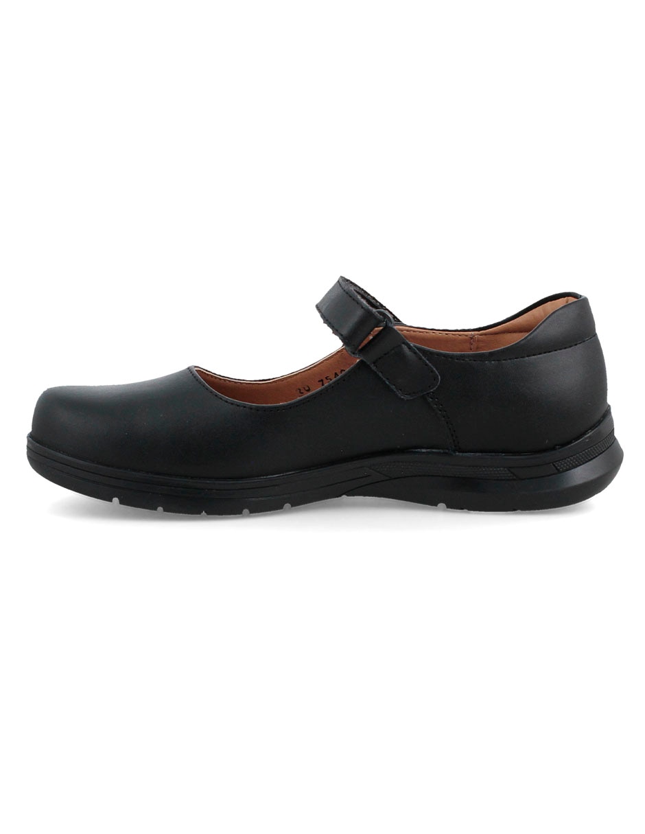 Zapato escolar de piel para niña 4